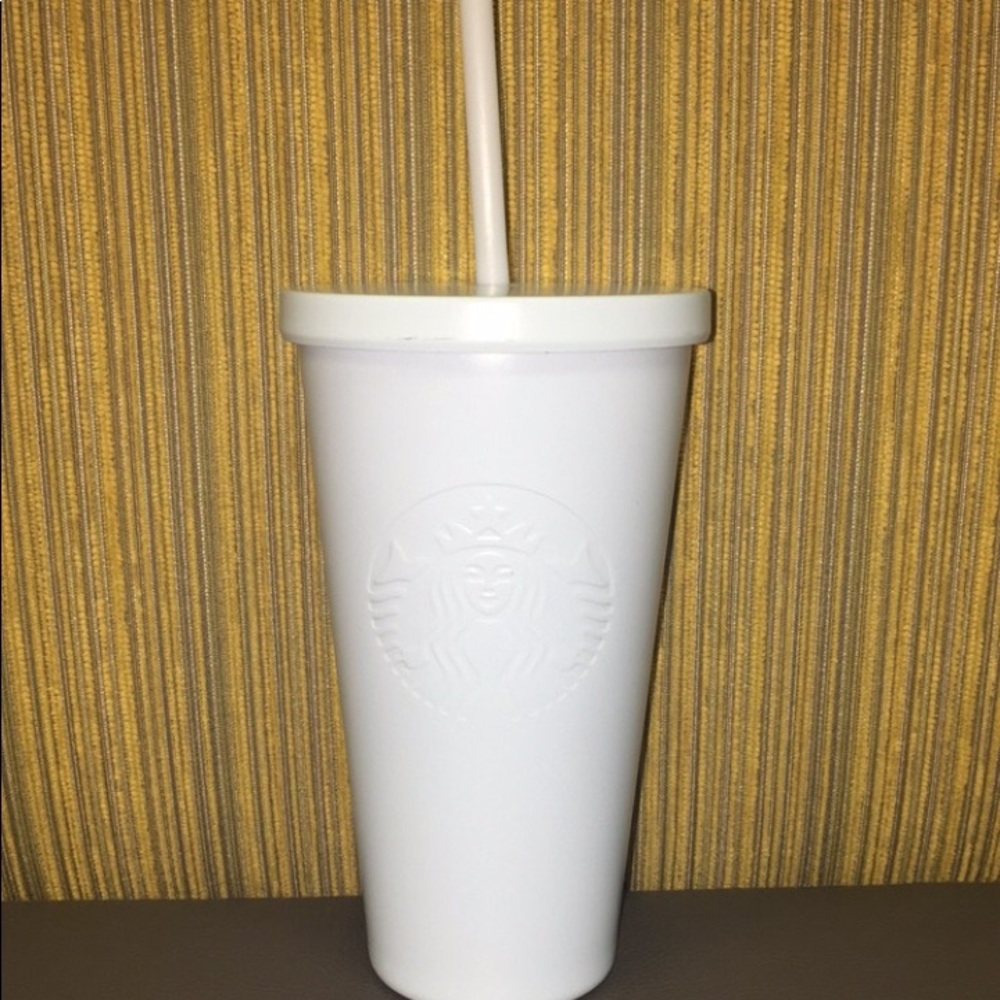 Baby blue Starbucks cup